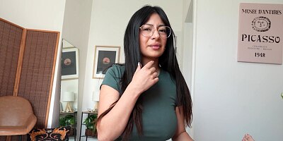 Stress management with Big Titty Step Sis - Cami Strella